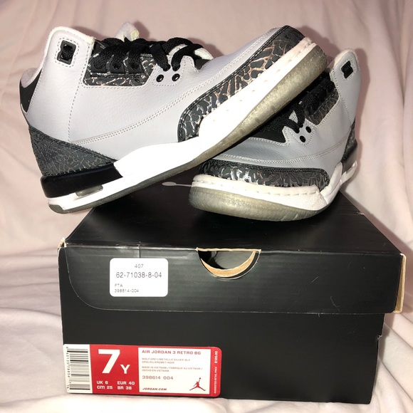 air jordan 3 wolf grey